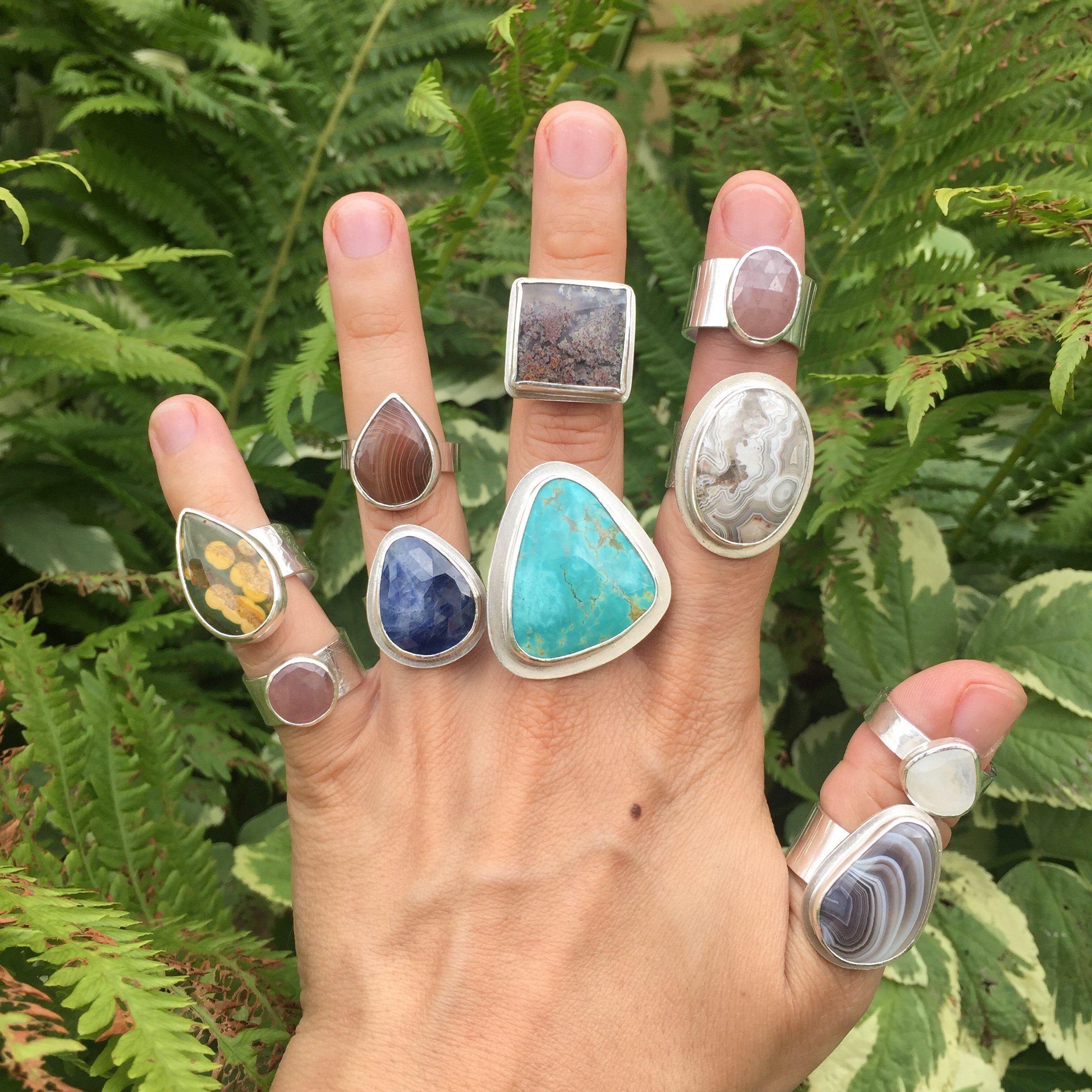 Stone Rare & Unique Stone Rings | Vikse Designs