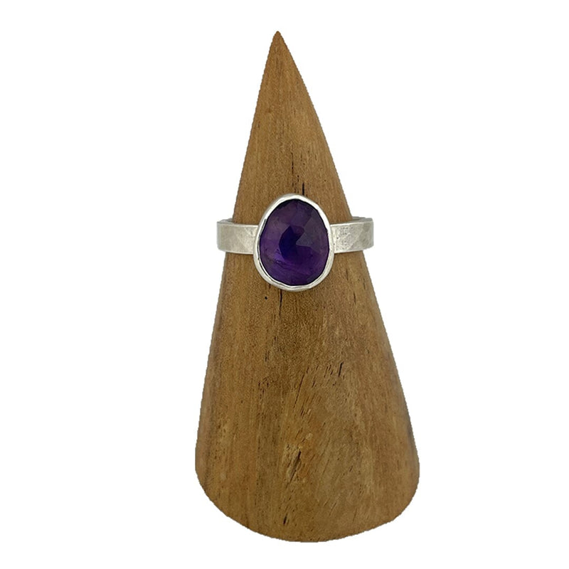 Amethyst Ring - Size 10 Stone Rings Vikse Designs 