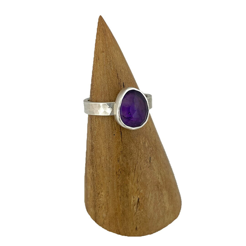 Amethyst Ring - Size 10 Stone Rings Vikse Designs 
