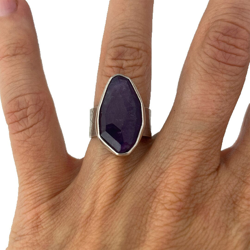 Amethyst Ring - Size 6.75 Stone Rings Vikse Designs 