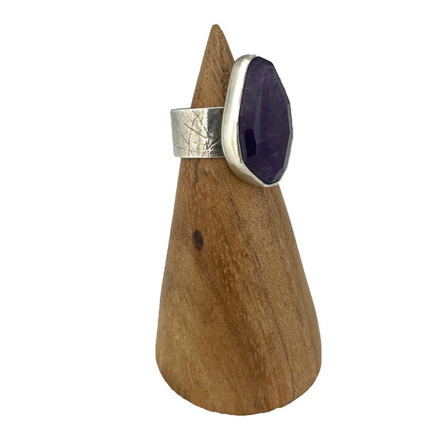 Amethyst Ring - Size 6.75 Stone Rings Vikse Designs 