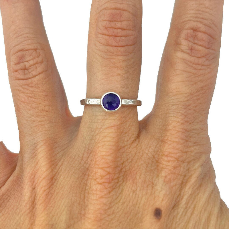 Amethyst Ring - Size 7 Stone Rings Vikse Designs 