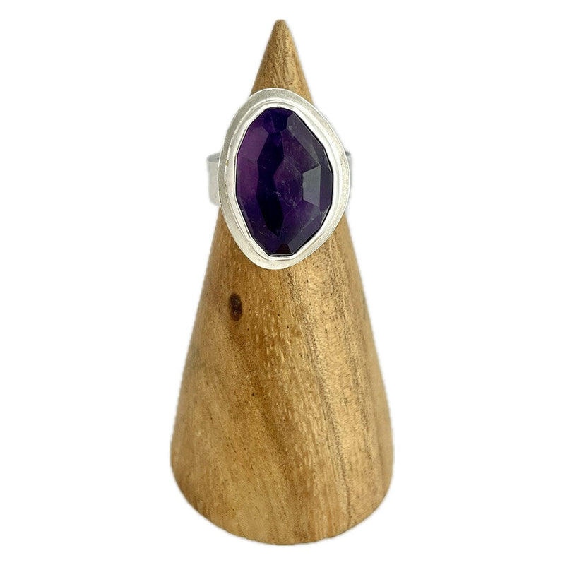 Amethyst Ring - Size 7 Stone Rings Vikse Designs 