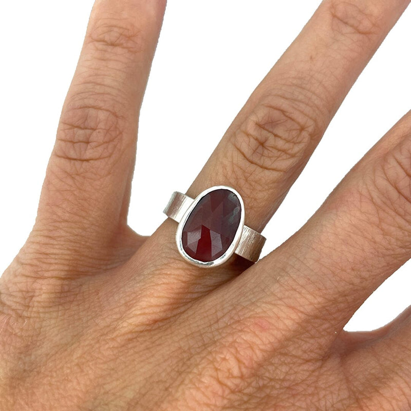 Andesine Ring - Size 6.75 Stone Rings Vikse Designs 