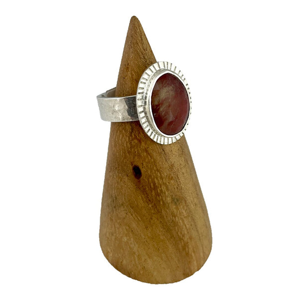 Andesine Ring - Size 8.5 Stone Rings Vikse Designs 