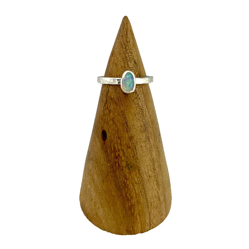 Australian Opal Ring - Size 5 Stone Rings Vikse Designs 