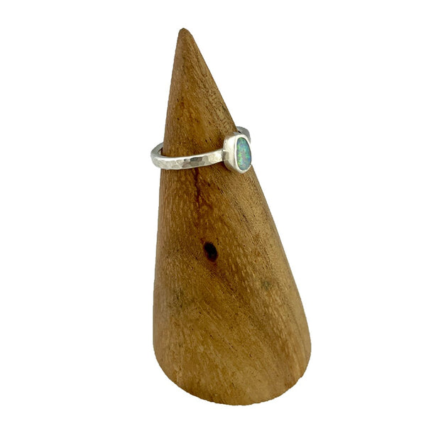 Australian Opal Ring - Size 5 Stone Rings Vikse Designs 
