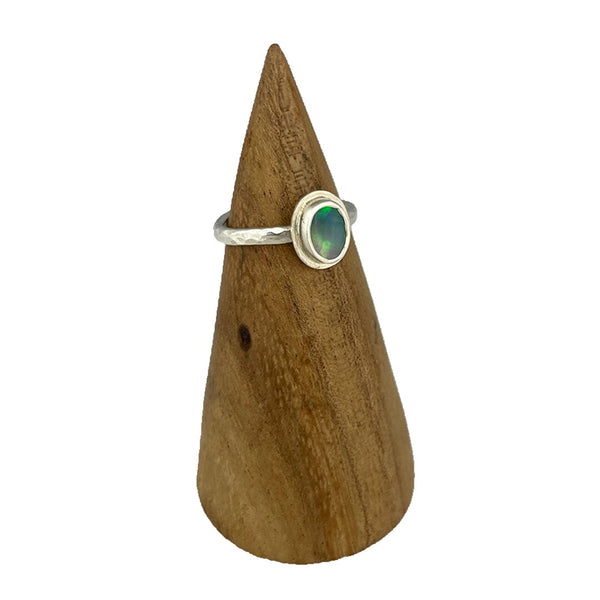 Australian Opal Ring - Size 6.5 Stone Rings Vikse Designs 