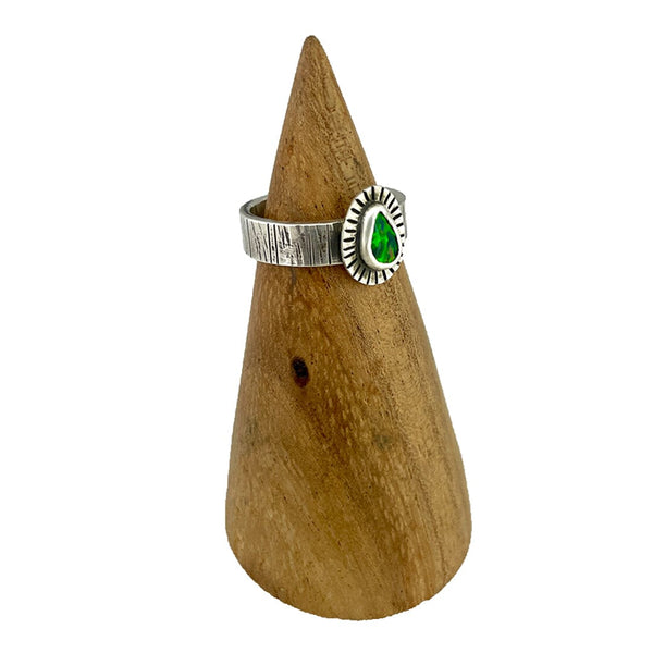 Australian Opal Ring - Size 7.25 Stone Rings Vikse Designs 