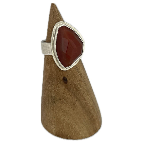 Carnelian Ring - Size 7 Stone Rings Vikse Designs 