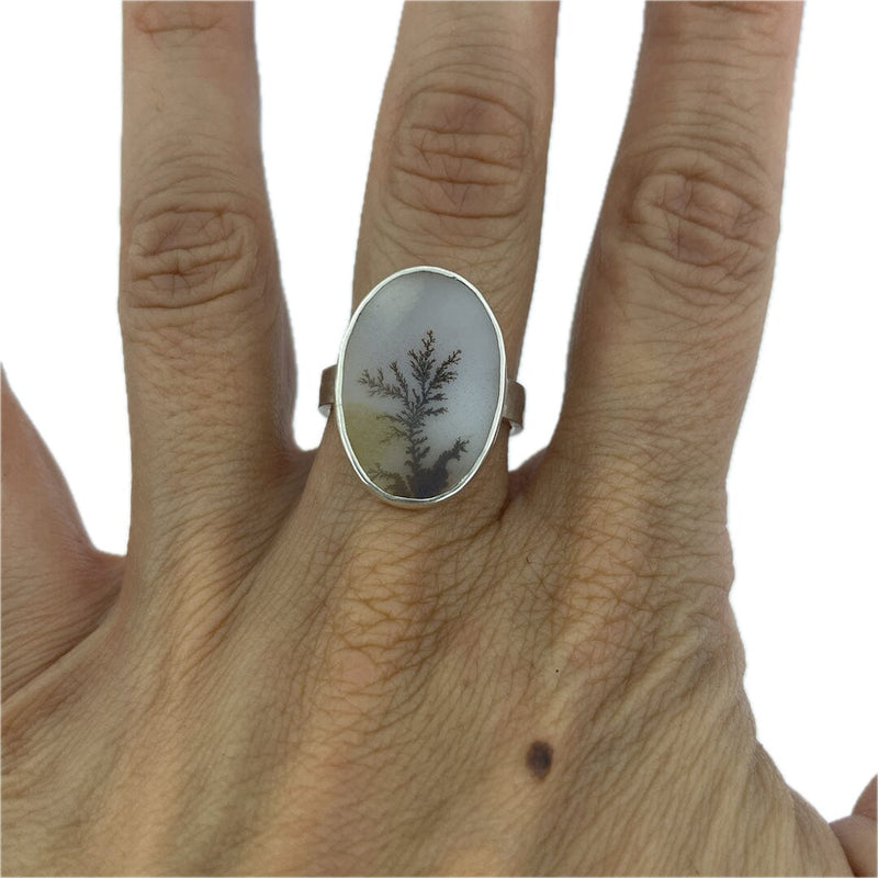 Dendritic Agate Ring - Size 8.75 Vikse Designs 