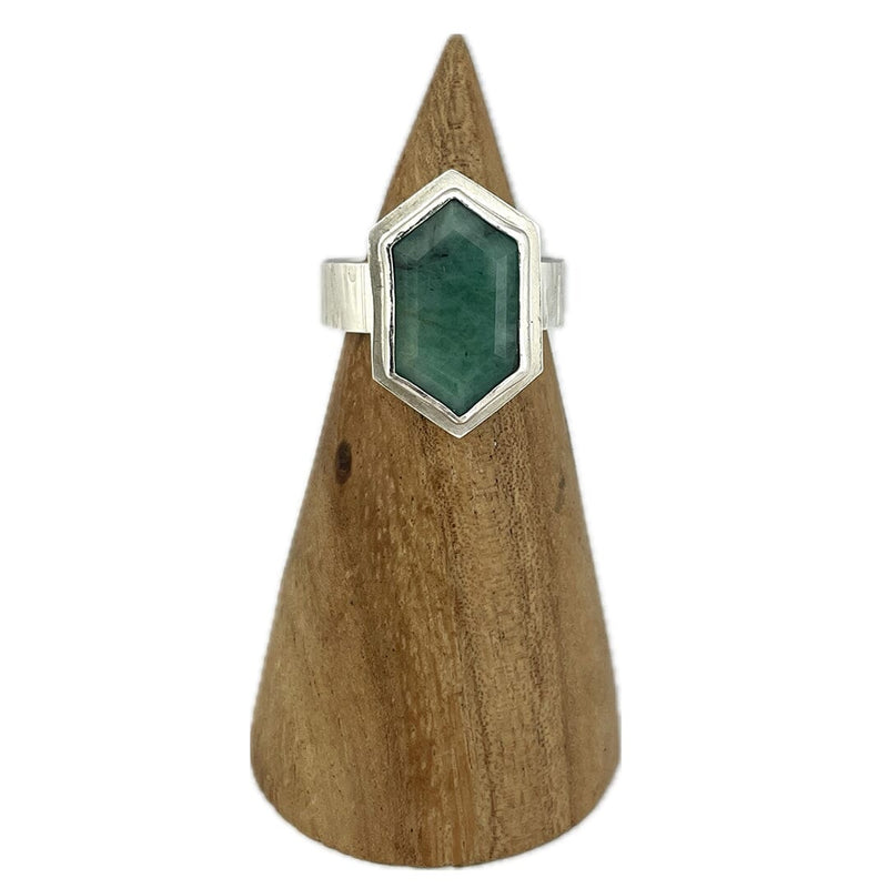 Emerald Ring - Size 9.25 Stone Rings Vikse Designs 