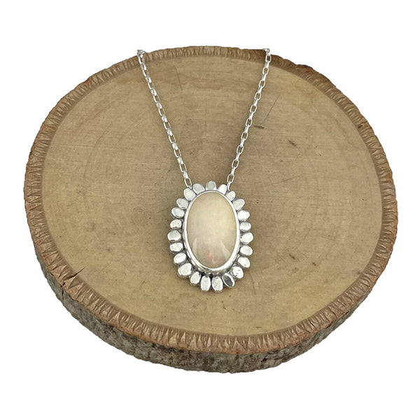 Ethiopian Opal Necklace Necklaces Vikse Designs 