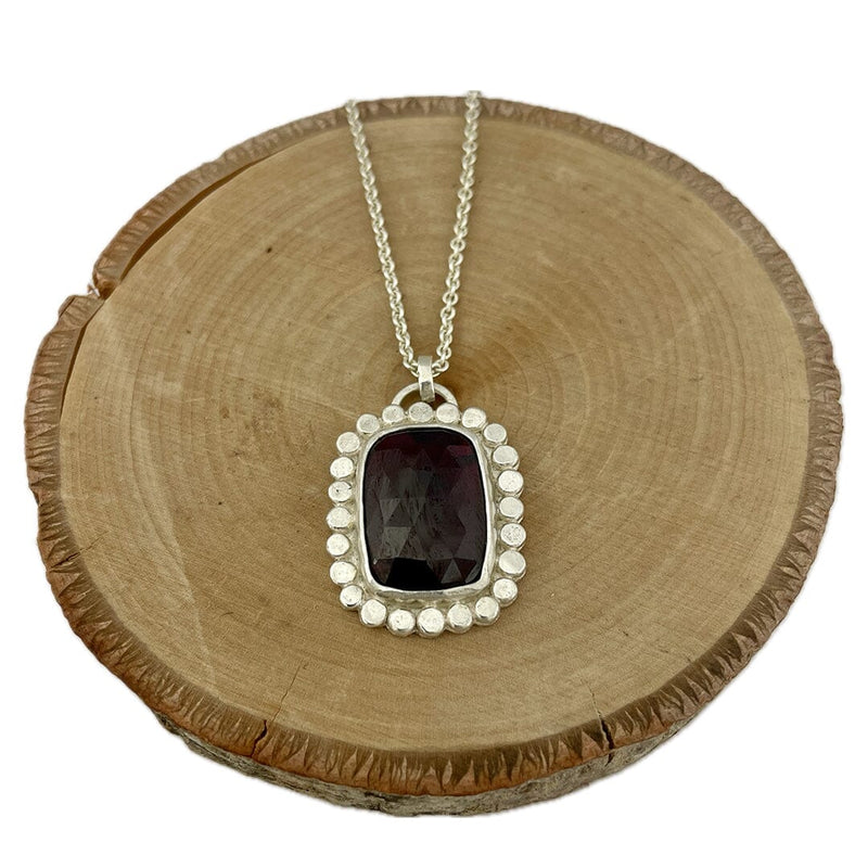 Garnet Necklace Necklaces Vikse Designs 