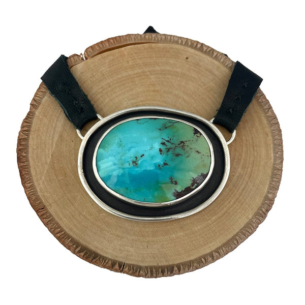 Hubei Turquoise Necklace Necklaces Vikse Designs 