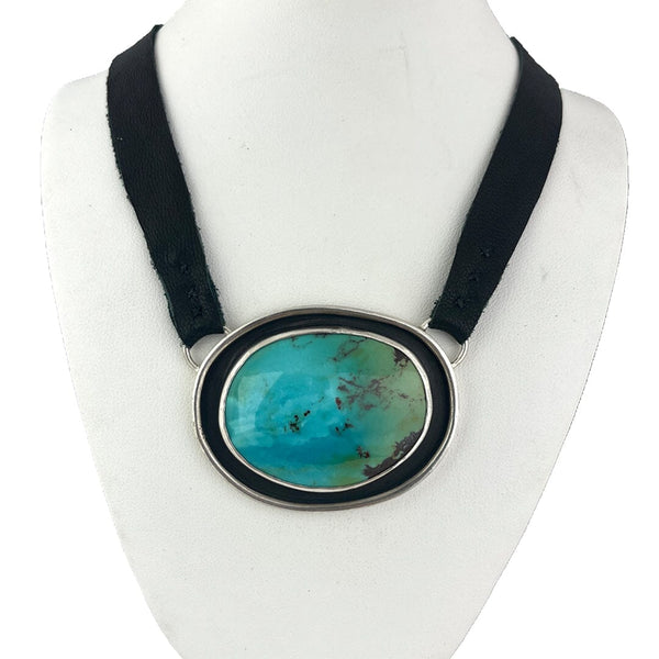 Hubei Turquoise Necklace Necklaces Vikse Designs 