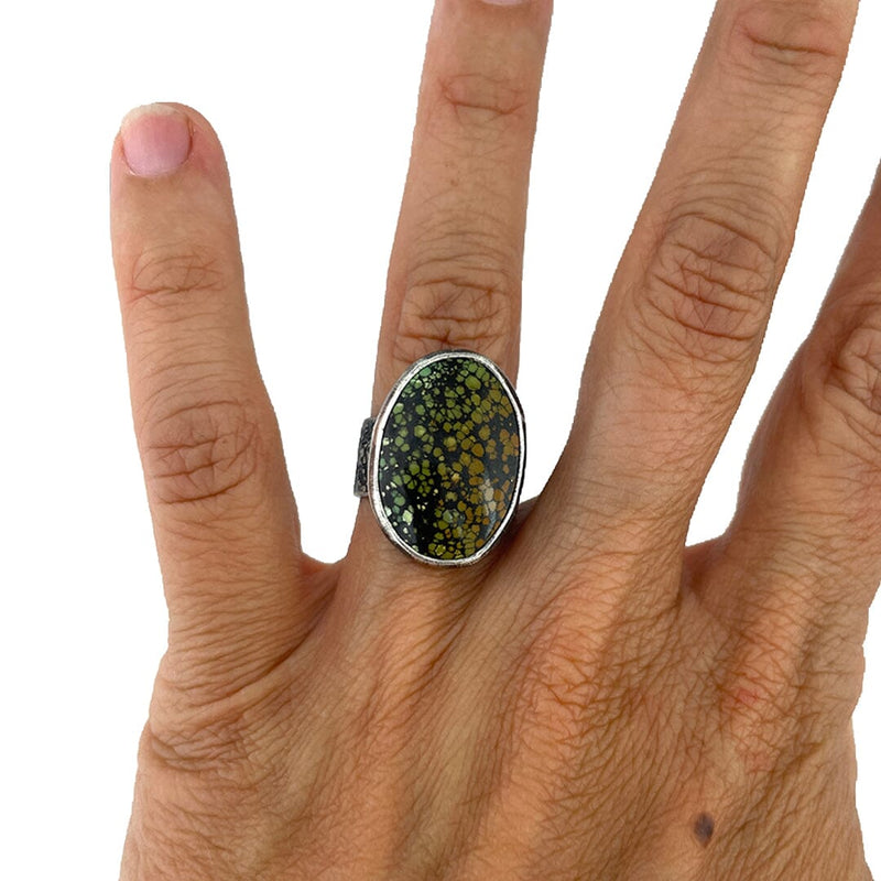 Hubei Turquoise Ring - Size 7 Stone Rings Vikse Designs 