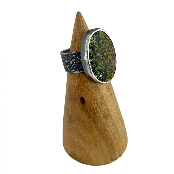 Hubei Turquoise Ring - Size 7 Stone Rings Vikse Designs 