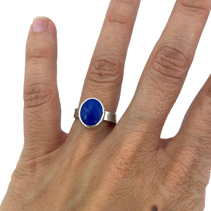 Lapis Ring - Size 6 Stone Rings Vikse Designs 