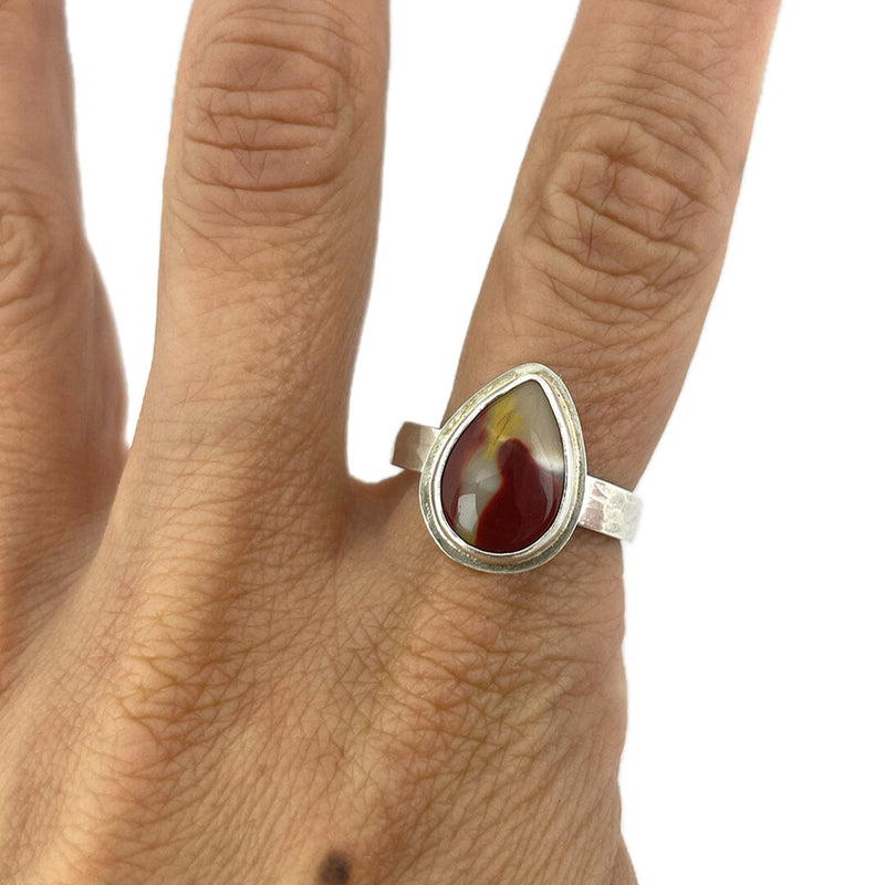 Mookaite Jasper Ring - Size 10.25 Stone Rings Vikse Designs 