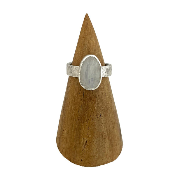 Moonstone Ring - Size 9 Stone Rings Vikse Designs 