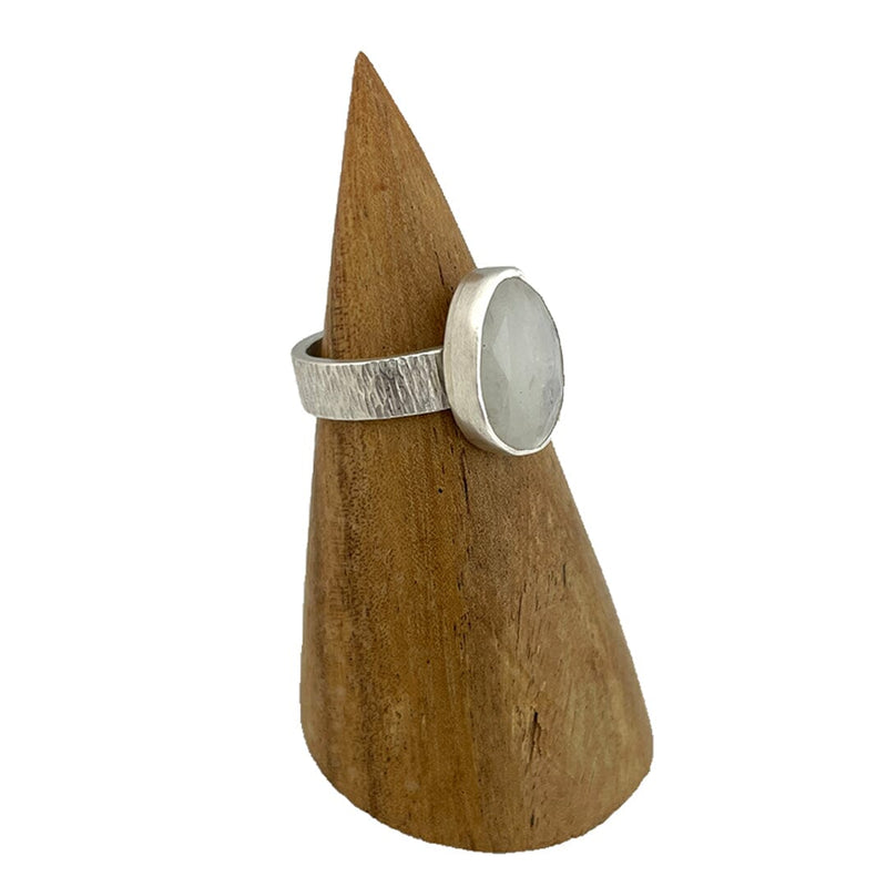 Moonstone Ring - Size 9 Stone Rings Vikse Designs 