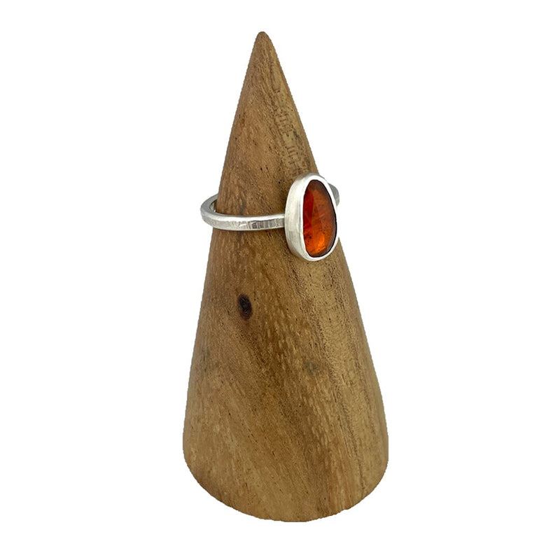Orange Kyanite Ring - Size 7.25 Stone Rings Vikse Designs 