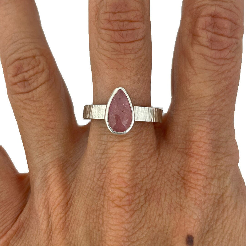 Pink Sapphire Ring - Size 10.75 Stone Rings Vikse Designs 