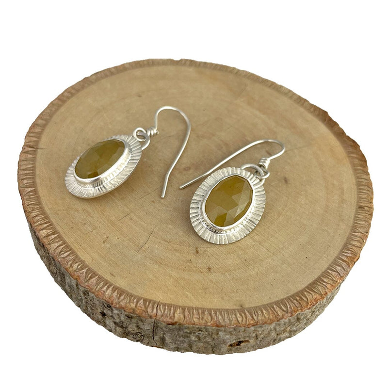 Sapphire Earrings Stone Earrings Vikse Designs 