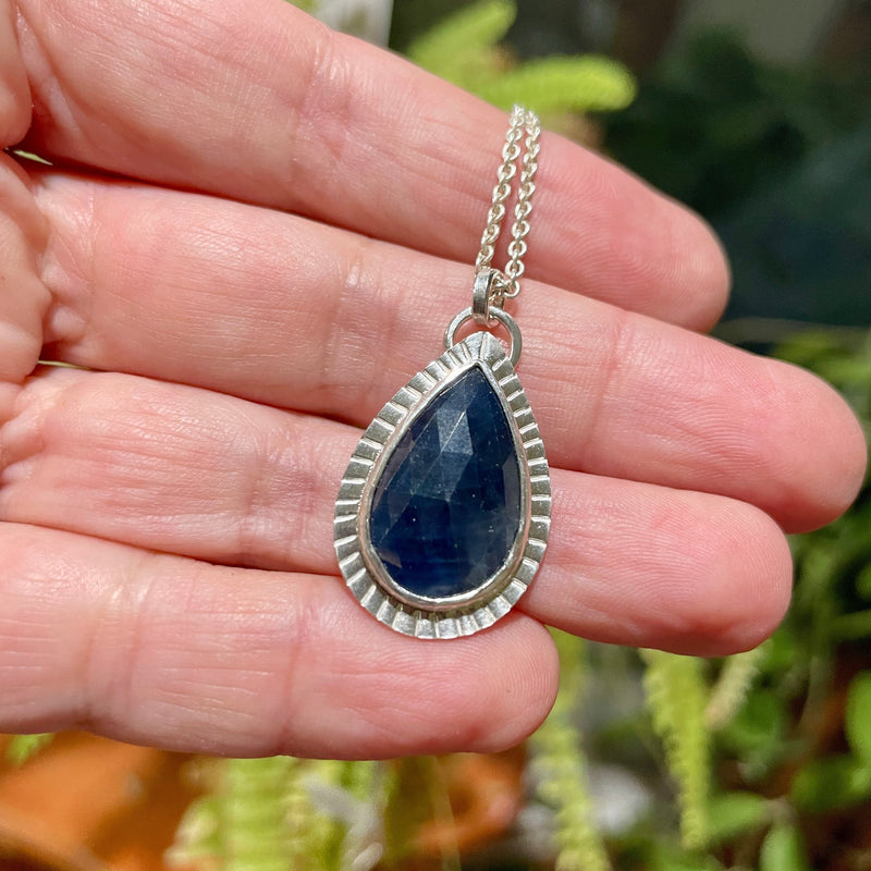 Sapphire Necklace Necklaces Vikse Designs 