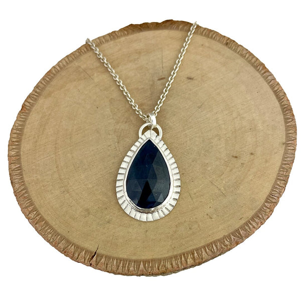 Sapphire Necklace Necklaces Vikse Designs 