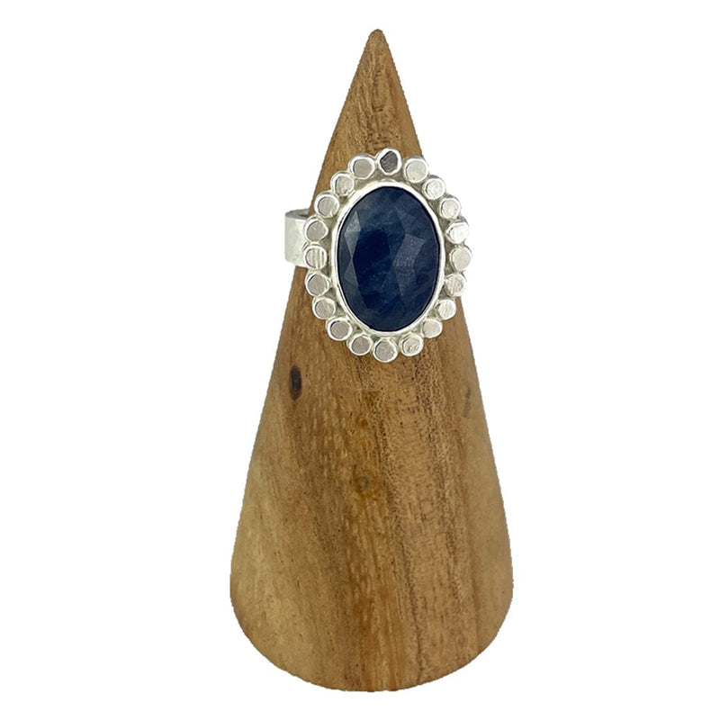 Sapphire Ring - Size 7.25 Stone Rings Vikse Designs 