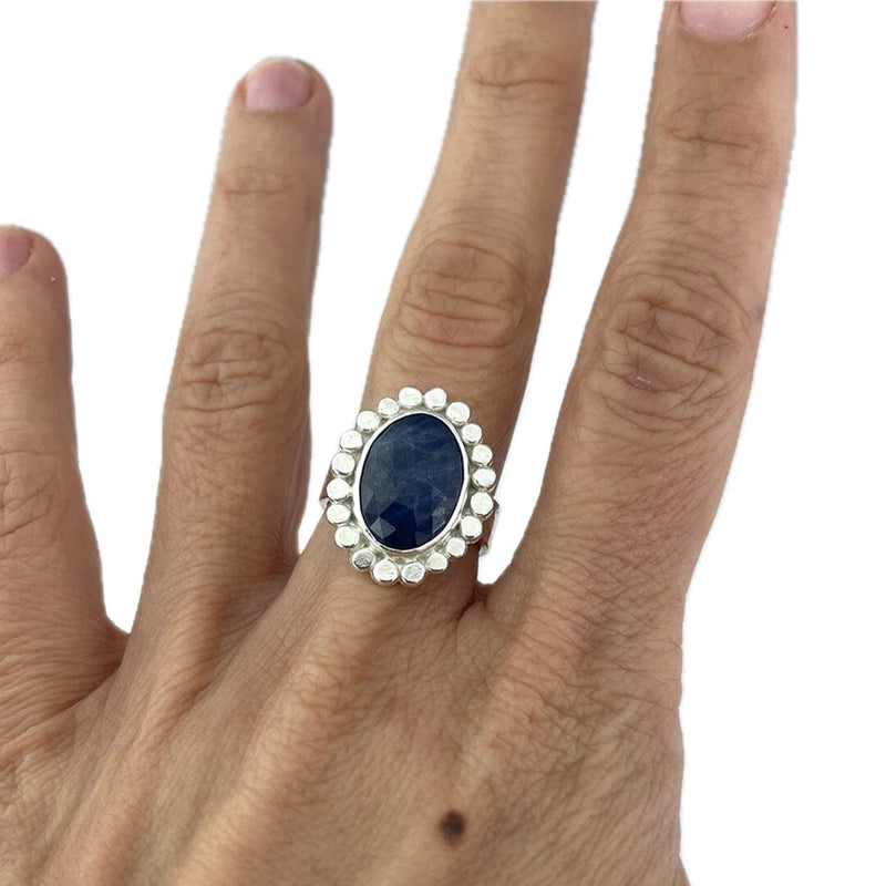 Sapphire Ring - Size 7.25 Stone Rings Vikse Designs 