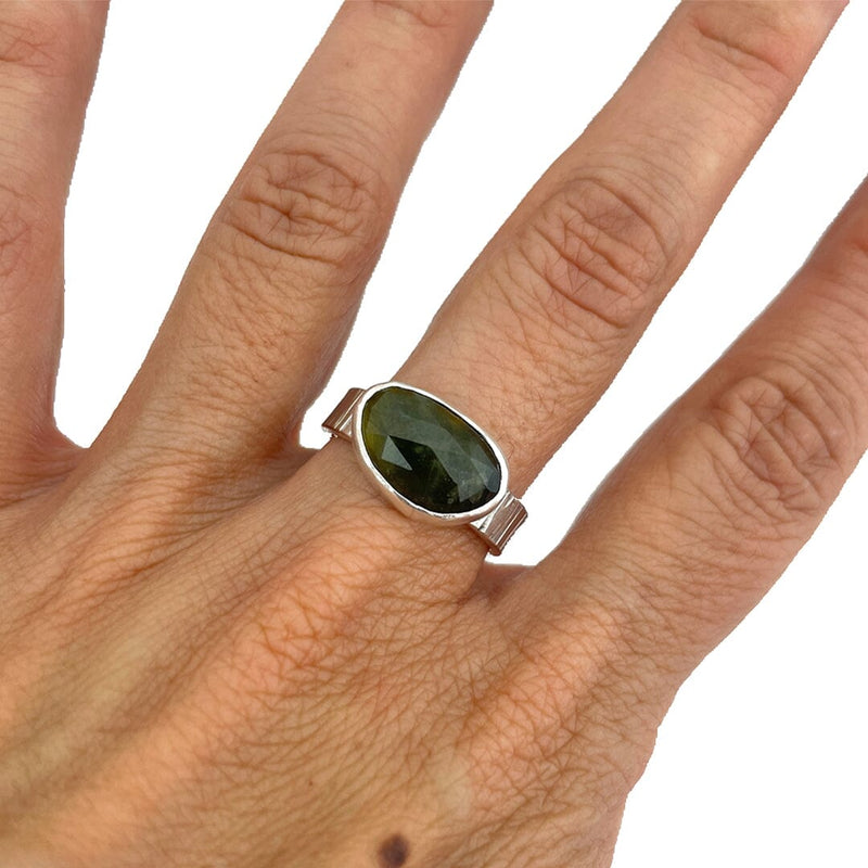 Sapphire Ring - Size 9 Stone Rings Vikse Designs 