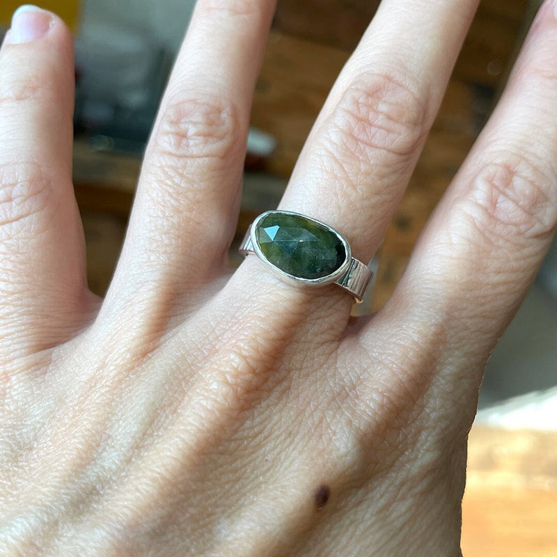 Sapphire Ring - Size 9 Stone Rings Vikse Designs 