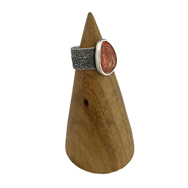 Sunstone Ring - Size 6 Stone Rings Vikse Designs 