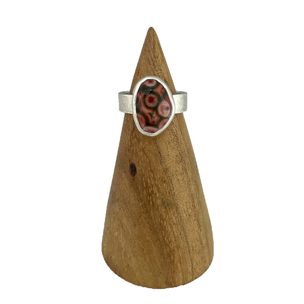 Thomsonite Ring - Size 5.75 Stone Rings Vikse Designs 