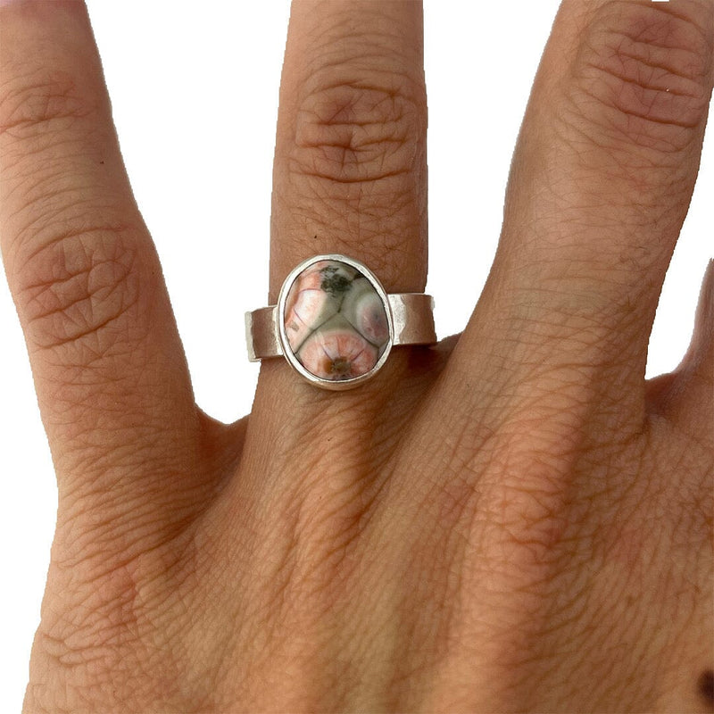 Thomsonite Ring - Size 6.5 Stone Rings Vikse Designs 