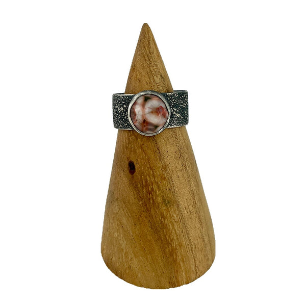 Thomsonite Ring - Size 9 Stone Rings Vikse Designs 