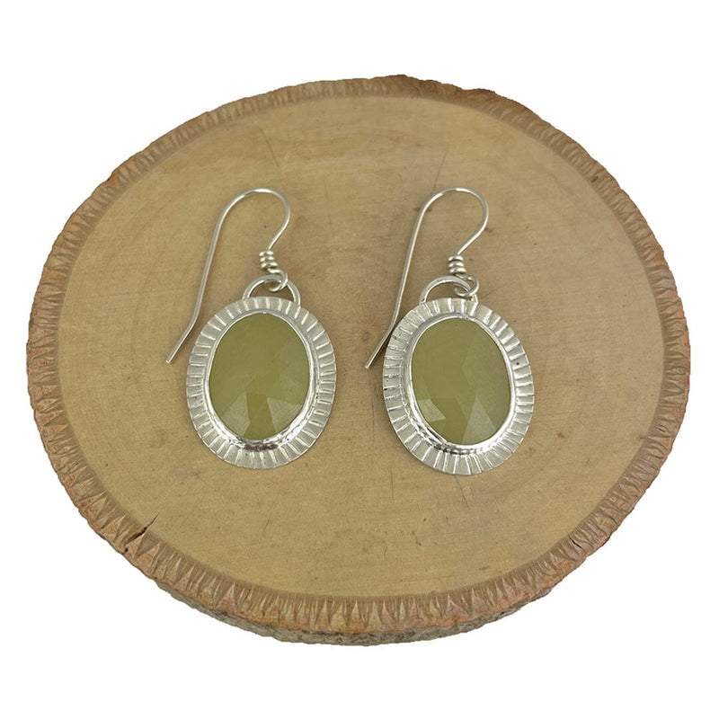 Yellow Sapphire Earrings Stone Earrings Vikse Designs 