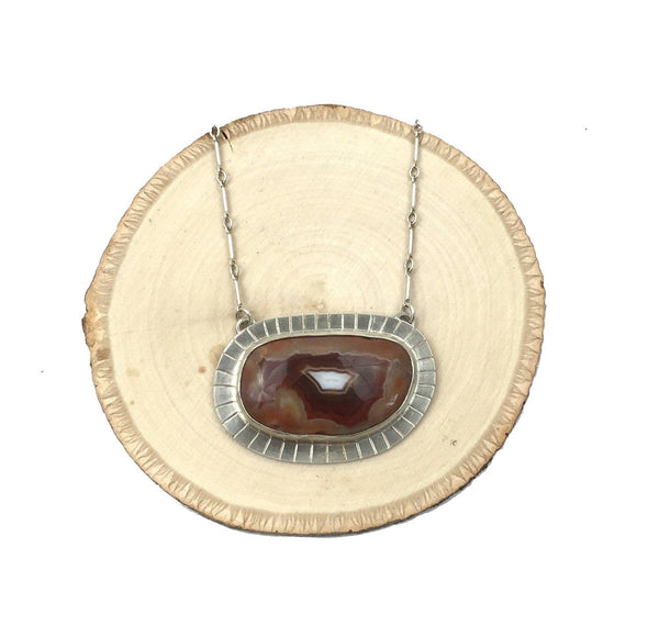Lake Superior Agate Necklace