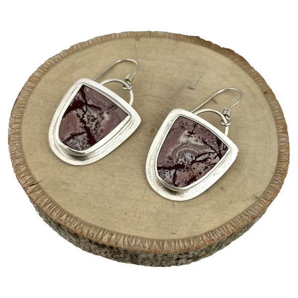 Sonoran Jasper Earrings Stone Earrings Vikse Designs 